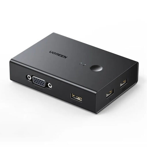 Bộ Gộp 2 VGA Sang 1 Màn Hình Có KVM Ugrene 90490