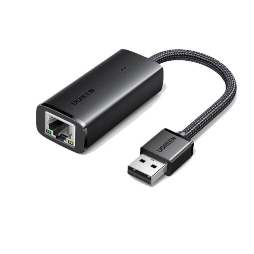 Cáp Chuyển USB Sang LAN Tốc Độ 1000Mbps Dây Bọc Nylon Ugreen 15636 CM650