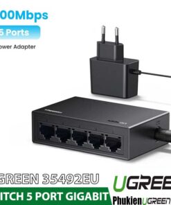 Switch Chia Mạng 5 Cổng Tốc Độ 1000Mbps Ugreen 35492EU