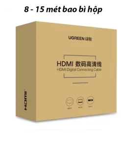 Bao bì hộp Cáp HDMI 2.1 8K Ugreen HD175 – Ugreen 45429, 55406, 45430, 45431, 45432, 45433, 45434, 45435, 45436, 45437 – đóng gói dạng hộp cho dây dài 8m, 10m, 15m, đảm bảo bảo vệ tốt khi vận chuyển