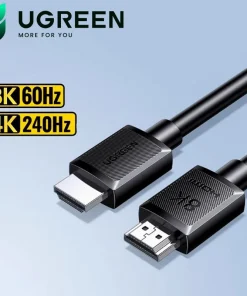 Cáp HDMI 2.1 8K@60Hz 4K@240Hz Ugreen HD175 – Ugreen 45429, 55406, 45430, 45431, 45432, 45433, 45434, 45435, 45436, 45437 – băng thông 48Gbps, hỗ trợ HDR10+, eARC, truyền hình ảnh siêu mượt cho TV 8K, PS5, Xbox