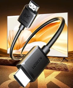 Cáp HDMI 2.1 8K Ugreen HD175 – Ugreen 45429, 55406, 45430, 45431, 45432, 45433, 45434, 45435, 45436, 45437 – kết nối TV 8K, màn hình HDR, hình ảnh siêu nét, truyền 8K@60Hz, 4K@240Hz qua HDMI 2.1