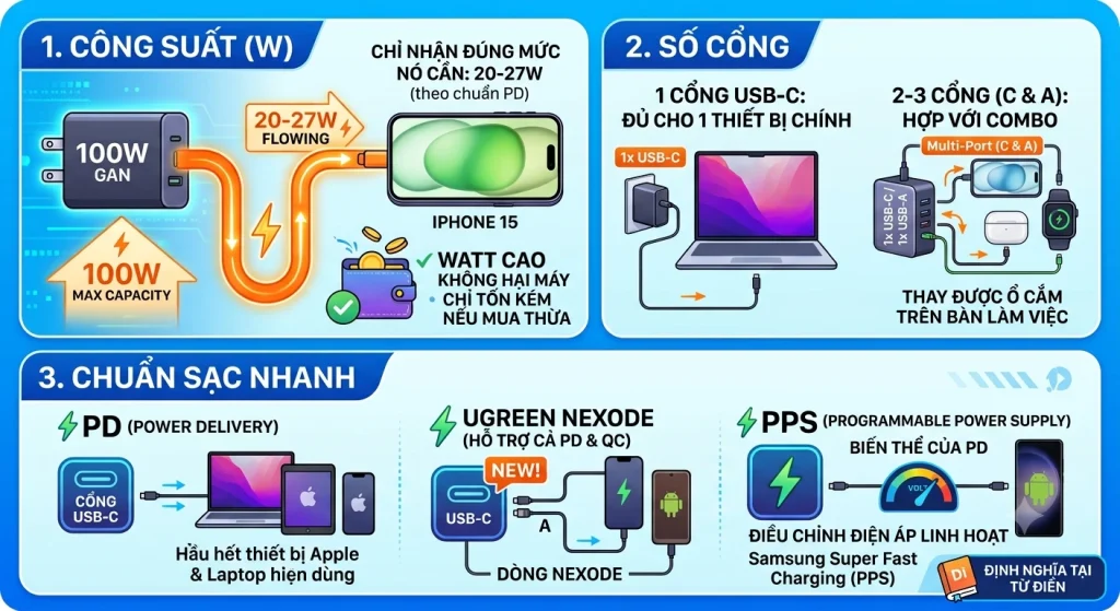 3 Thông Số NGười Dùng Cần Biết Trước Khi Mua