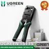 Kìm Bấm Mạng Đa Năng 6P/8P CAT5/6/7/8 Ugreen 15115 ( Tặng lưỡi dao thay thế đi kèm ) 19 Kìm bấm mạng đa năng Ugreen 15115 tay cầm xanh lá đen, khuôn ép CAT.7 CAT.8 8P, chính hãng Ugreen Việt Nam